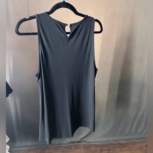 Black tank top LAUREN RALPH LAUREN #B10 - Picture 5 of 5